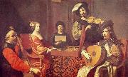 unknow artist Concert Spain oil painting reproduction